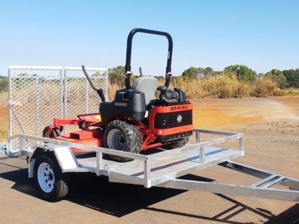 Mower and Small Plant Trailer for Hire