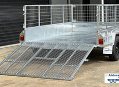 8x5 Tandem Trailer with 1500mm Loading Ramp – ATM 2000kg